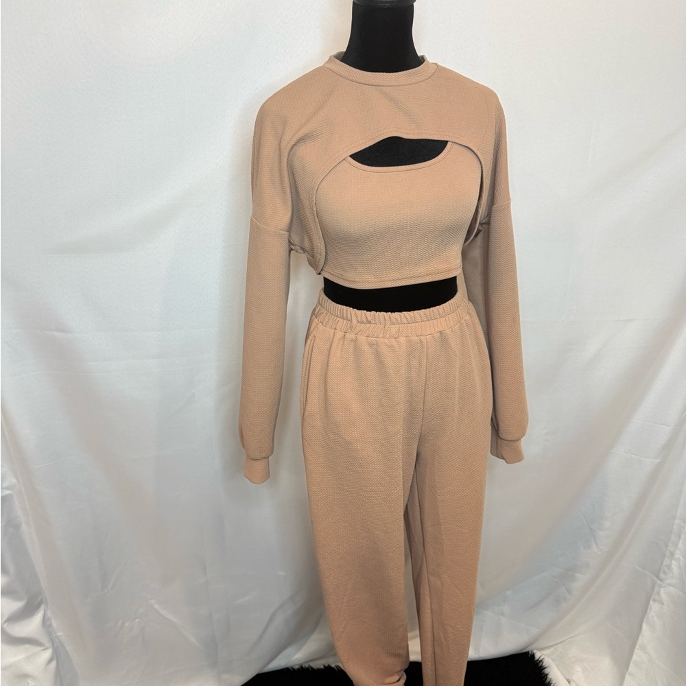 SHEIN 3-piece travel comfy set